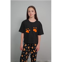 Хлопковая пижама для девочки Happyfox