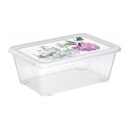 Контейнер Toile de Jouy прямоуг 0,9л