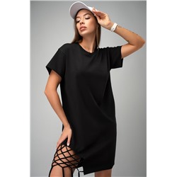 Женское трикотажное платье с бахромой Happyfox