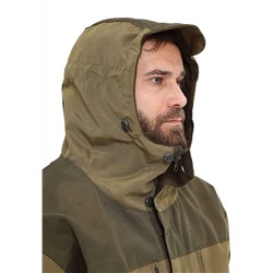 Костюм демисезонный "ГОРКА" куртка/брюки, цвет: св.хаки/т.хаки, ткань: Полибрезент