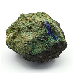 Азурмалахит камень 109*83*64мм, 868г