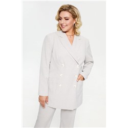 Pretty 2255 беж_мелкая_клетка, Брюки,  Жакет