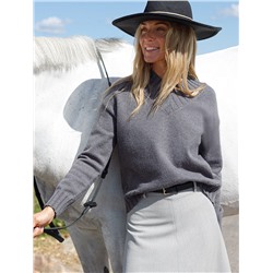 Джемпер из пряжи с кашемиром