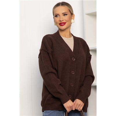 Кардиган Абелия (шоколад) Б14234-20М