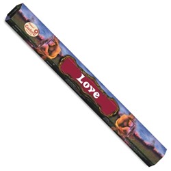 Tulasi LOVE Esoteric Incense Sticks, Sarathi (Туласи благовония ЛЮБОВЬ, Саратхи), уп. 20 палочек.