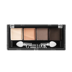 Тени для век LUXVISAGE Glam Look (4-х цветные) 4 г 02 тон