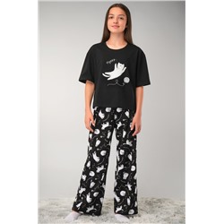 Хлопковая пижама для девочки Happyfox