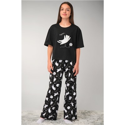 Хлопковая пижама для девочки Happyfox