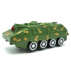 Бронетранспортер (свет, звук) (на батар) 20*9см / коробка YJ-388-58