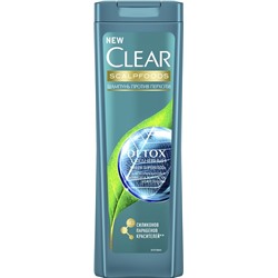 CLEAR Шампунь п/перхоти 400ml  Ежедневный детокс АКЦИЯ! СКИДКА 5%