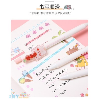 Ручка гелевая чёрная Cherry 1 шт YML-6827, YML-6827