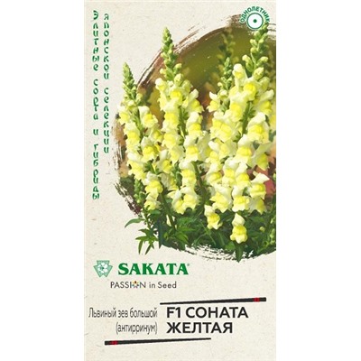 Львиный зев Соната Жёлтая (Код: 90656)