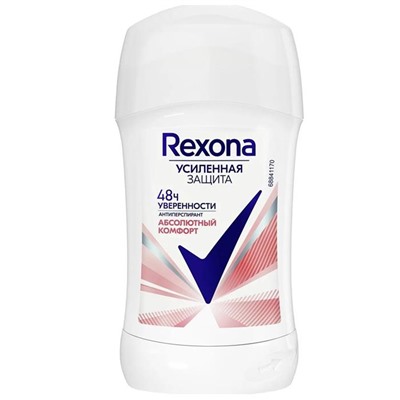Дез.REXONA 40 Stick Абсолютный комфорт АКЦИЯ! СКИДКА 5%