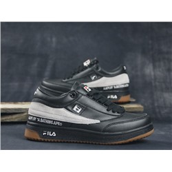 Кроссовки Fila Aape black/white