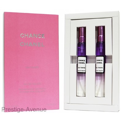 Подарочный набор 2х15мл Сhanеl Сhаnce Еau Тendre eau de toilette for women