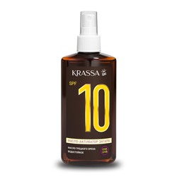 KRASSA  Масло-активатор загара SPF-10  150мл