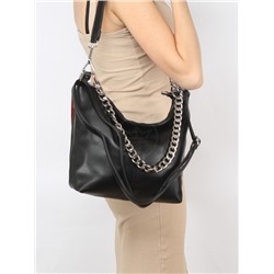 Сумка женская искусственная кожа XHD-16519,  1отд+карм/перег,  плечевой ремень,  черный 257057