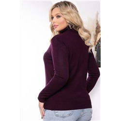 Водолазка Зимняя история (слива) Б14532-20М