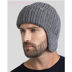 380 T Ушанка мужская флис (56-58)