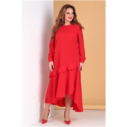 Liona Style 722 красный, Платье