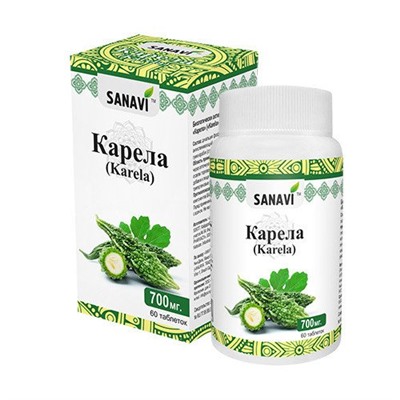 KARELA, Sanavi (КАРЕЛА, Санави), 60 таб. - СРОК ГОДНОСТИ ДО 31 ИЮЛЯ 2025 ГОДА
