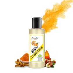 TURMERIC CITRUS Cleansing Milk, Luster (КУРКУМА ЦИТРУС очищающее молочко для лица без сульфатов и парабенов, Ластер), 210 мл.