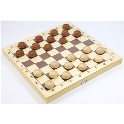 Игра настольная «Шашки» (деревянные)