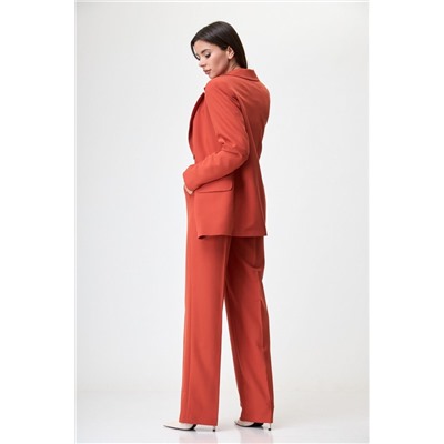 Anelli 970 кирпичный, Брюки,  Жакет,  Жилет