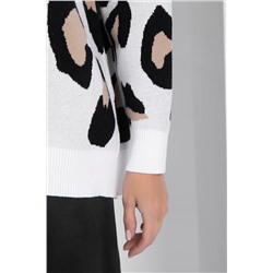 Джемпер Лоренсия (бело-бежевый) Б12700-18