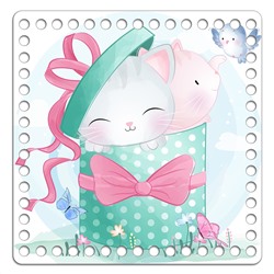 Квадрат 20 см. Китти бокс