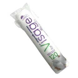 Ватные диски НОВЫЕ ГОРИЗОНТЫ Visage  120шт. АКЦИЯ! СКИДКА 15%