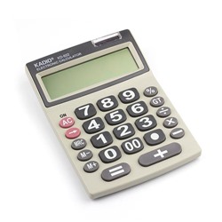 Калькулятор настольный Alingar 12 разрядов 18,5*13,5см серый KD-922 AL6338