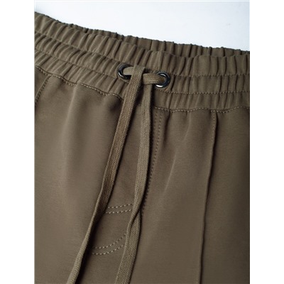 Брюки джоггеры на резинке из премиального футера двухнитки