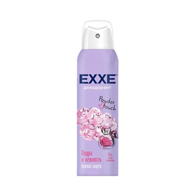 Дезодорант  женский спрей EXXE Powder touch Пудра и нежность 150мл