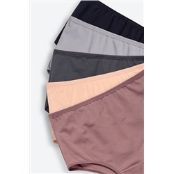 Женские трусы-слипы с высокой посадкой 5шт. Happyfox