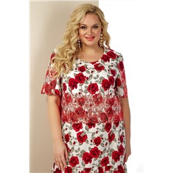 Aira Style 789-1 розы, Платье