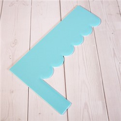 Шпатель угловой пластиковый S625-2, 18 см