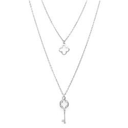 Колье из серебра без вставки, Ю-55130р