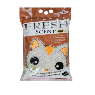 Наполнитель Fresh Свежесть - КОФЕ 5л комкующийся АГ