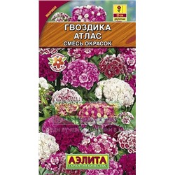Цв.Гвоздика Турецкая Атлас смесь махр. (Аэлита) 0,1г двул.