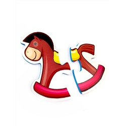 Мягкие пазлы-контуры для малышей «Игрушки» серия Baby Toys