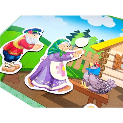 Магнитная игра «В гостях у сказки» Серия Магнитные истории