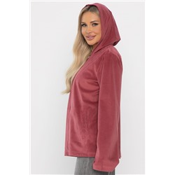 Толстовка из вельвета Нимара (чайная роза) Б14413-25М
