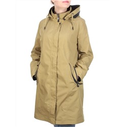 F3933 KHAKI Ветровка женская CO-COCOPINE (100% полиэстер) размер 50 (идет на 56 российский)