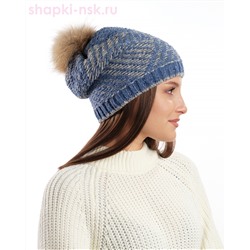 6730 Шапка женская флис (56-58)