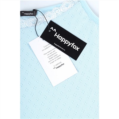 Женская пижама с шортами из ажурного хлопка Happyfox