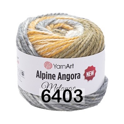 Пряжа YarnArt Alpine Angora Melange