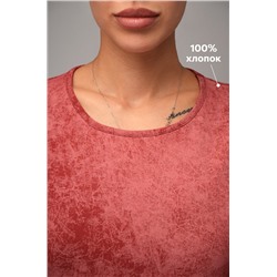 Женская удлиненная футболка с разрезами Happyfox