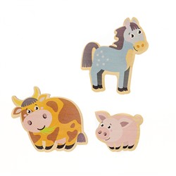 Пазл деревянный «Ферма»