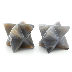 Меркаба из агата бразильского 40*30*50мм, (8-17)